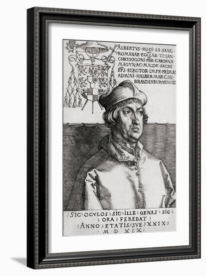 Albertus Magnus-Albrecht Dürer-Framed Art Print