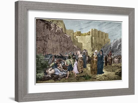 Albigensian Crusade or Cathar Crusade 1211 - the Insult to Prisoners-Stefano Bianchetti-Framed Giclee Print