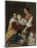 Albino Girl from Spaniard and Morisca, 1763-Miguel Cabrera-Mounted Premium Giclee Print