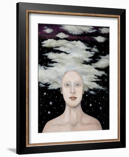 Albino Snow-Leah Saulnier-Framed Giclee Print