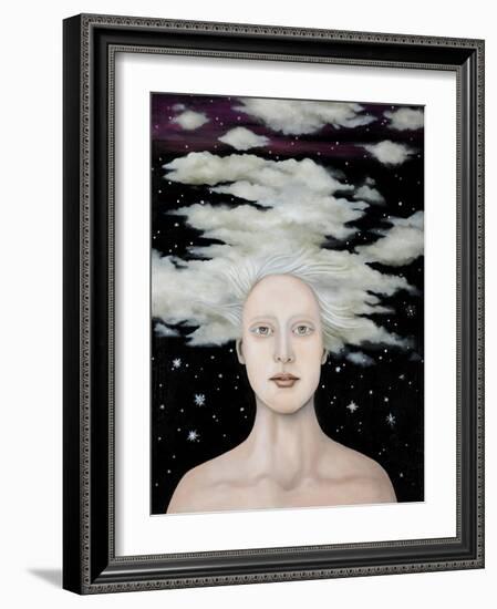 Albino Snow-Leah Saulnier-Framed Giclee Print