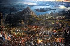 The Battle of Alexander at Issus. Oil Painting by the German Artist Albrecht Altdorfer-Albrecht Altdorfer-Giclee Print