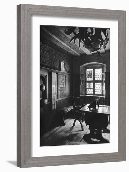 Albrecht Dürer's Work Room, Nuremberg, 1936-Albrecht Durer-Framed Giclee Print