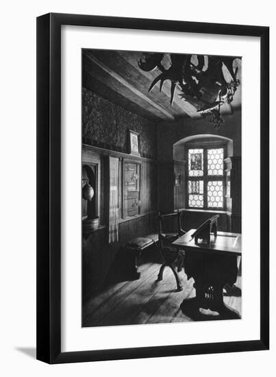 Albrecht Dürer's Work Room, Nuremberg, 1936-Albrecht Durer-Framed Giclee Print