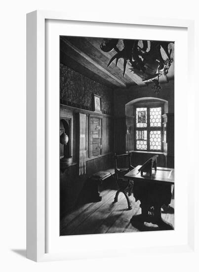 Albrecht Dürer's Work Room, Nuremberg, 1936-Albrecht Durer-Framed Giclee Print