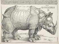 The Indian Rhinoceros is the Largest of the Asian Spiecies-Albrecht Dürer-Photographic Print