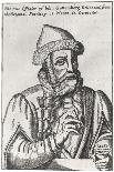 Portrait of Johannes Gutenberg (circa 1400-68) (Later Colouration)-Albrecht Mentz-Framed Premier Image Canvas