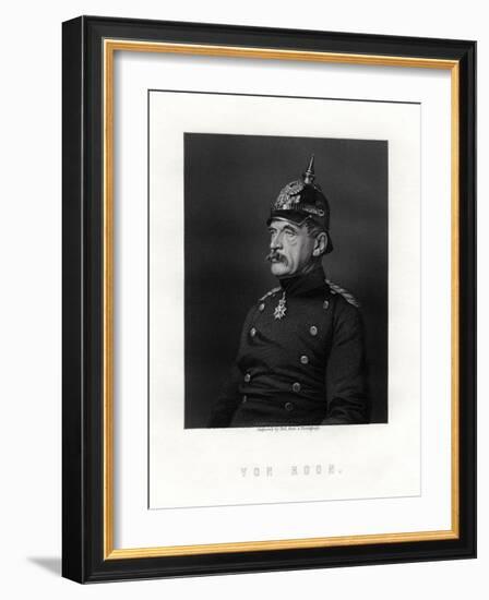 Albrecht Theodor Graf Emil Von Roon, Prussian Soldier and Politician, 19th Century-W Holl-Framed Giclee Print