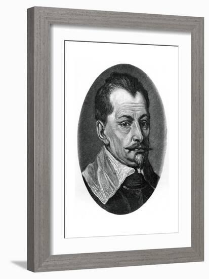 Albrecht Von Wallenstein, Bohemian Soldier and Politician-Sir Anthony Van Dyck-Framed Giclee Print