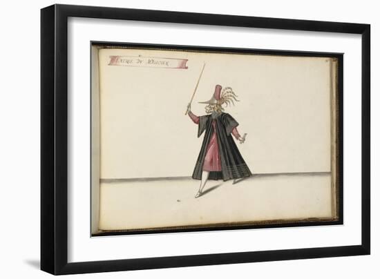 Album; Ballet Chasteau Bicêtre; "Enter the Magician"-Daniel Rabel-Framed Giclee Print