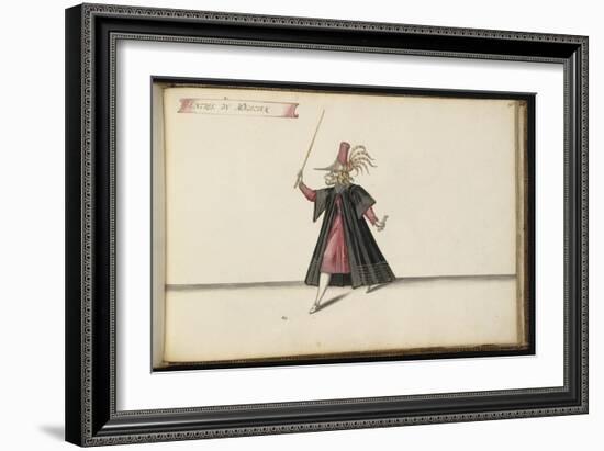 Album; Ballet Chasteau Bicêtre; "Enter the Magician"-Daniel Rabel-Framed Giclee Print