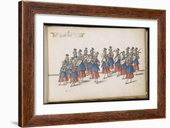 Album ; Ballet des Fées de la forêt de Saint Germain ; Musique servant de Grand ballet-Daniel Rabel-Framed Giclee Print