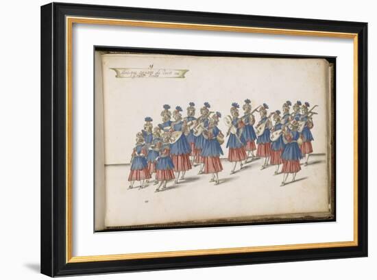 Album ; Ballet des Fées de la forêt de Saint Germain ; Musique servant de Grand ballet-Daniel Rabel-Framed Giclee Print