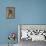 Album cartonné; Académie d'homme nu de dos, penché en avant, le genou droit sur un billot; vers-Eugene Delacroix-Mounted Giclee Print displayed on a wall