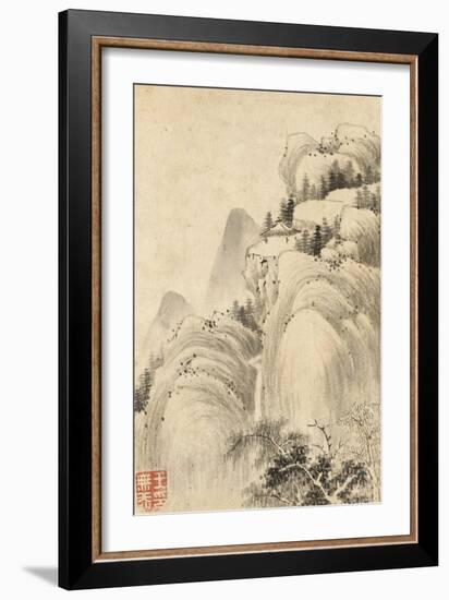 Album de huit feuilles : paysages-Wutian Wang-Framed Giclee Print