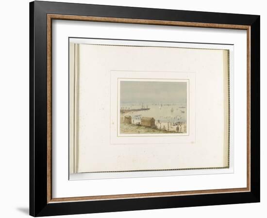 Album de l'isthme de Suez-Édouard Riou-Framed Giclee Print