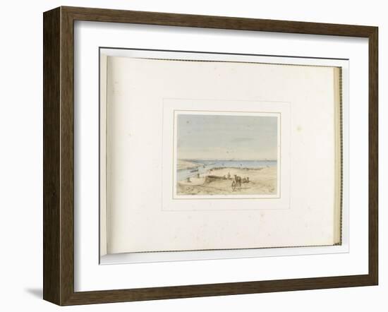 Album de l'isthme de Suez-Édouard Riou-Framed Giclee Print