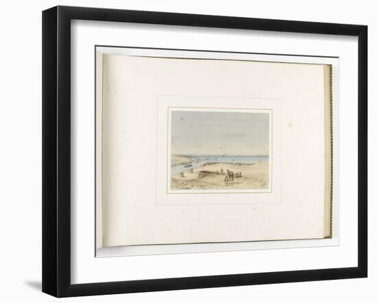 Album de l'isthme de Suez-Édouard Riou-Framed Giclee Print