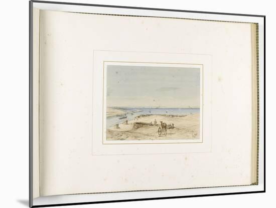 Album de l'isthme de Suez-Édouard Riou-Mounted Giclee Print