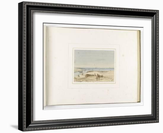 Album de l'isthme de Suez-Édouard Riou-Framed Giclee Print