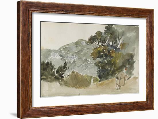 Album de voyage au Maroc, Espagne, Algérie-Eugene Delacroix-Framed Giclee Print