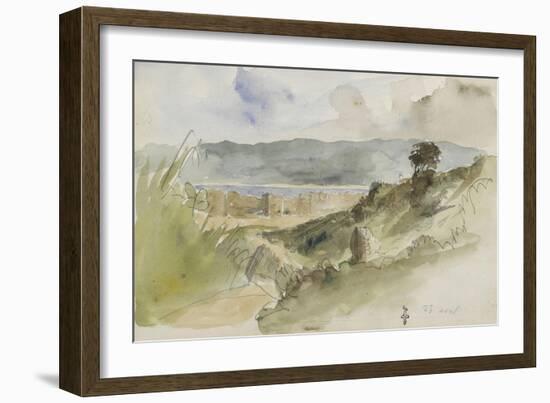 Album de voyage au Maroc, Espagne, Algérie-Eugene Delacroix-Framed Giclee Print