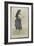 Album des Pyrénées : étude de femme Ossaloise-Eugene Delacroix-Framed Giclee Print