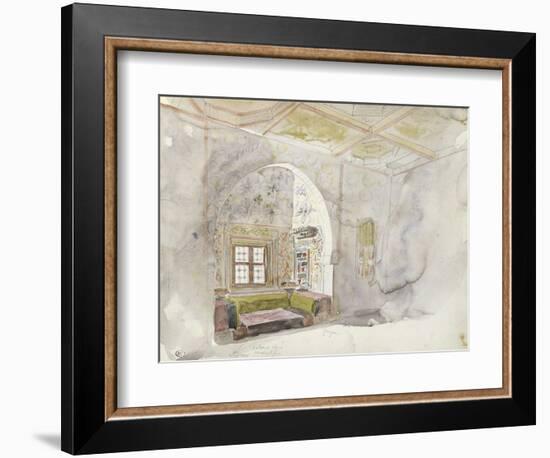 Album du voyage en Afrique du Nord : intérieur arabe-Eugene Delacroix-Framed Giclee Print