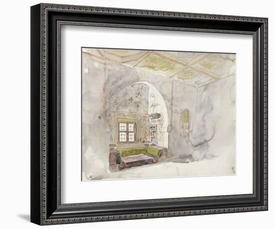 Album du voyage en Afrique du Nord : intérieur arabe-Eugene Delacroix-Framed Giclee Print