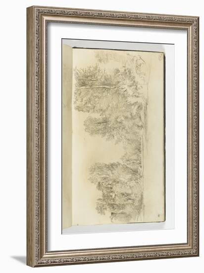 Album : L'orée de la forêt-Paul Huet-Framed Giclee Print