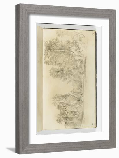 Album : L'orée de la forêt-Paul Huet-Framed Giclee Print