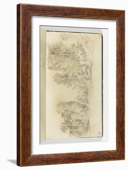 Album : L'orée de la forêt-Paul Huet-Framed Giclee Print