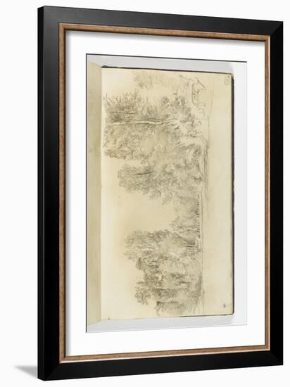 Album : L'orée de la forêt-Paul Huet-Framed Giclee Print