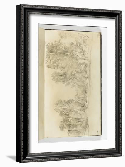 Album : L'orée de la forêt-Paul Huet-Framed Giclee Print