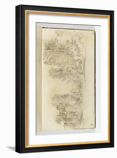 Album : L'orée de la forêt-Paul Huet-Framed Giclee Print