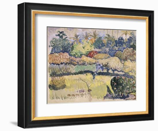 Album Noa-Noa : Paysage Polynésien-Paul Gauguin-Framed Giclee Print