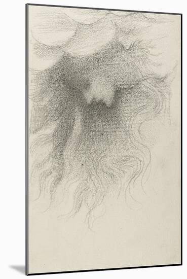 Album of Forty-Eight Drawings-Edward Burne-Jones-Mounted Giclee Print