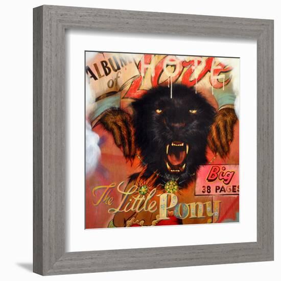 Album of Hope-Shark Toof-Framed Art Print