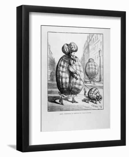 Album of the Siege by Cham and Daumier-Honore Daumier-Framed Giclee Print