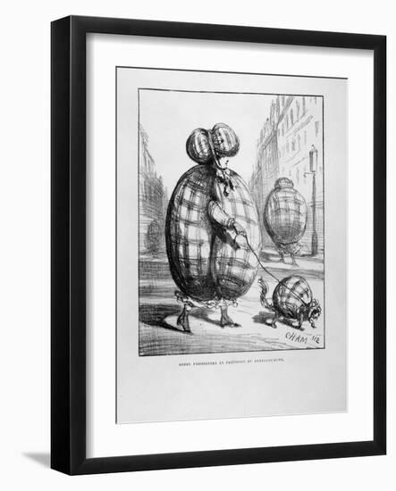 Album of the Siege by Cham and Daumier-Honore Daumier-Framed Giclee Print