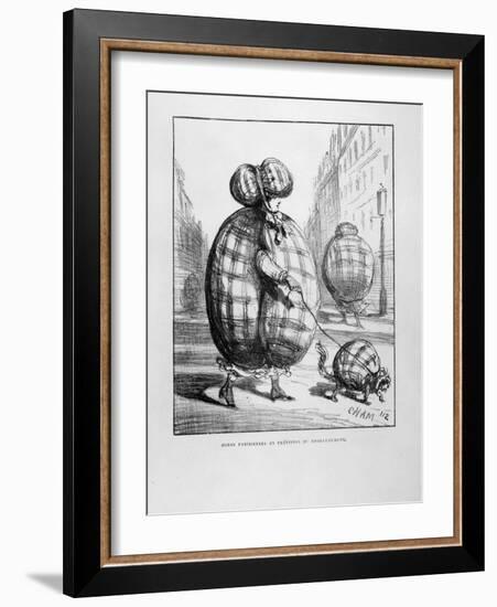 Album of the Siege by Cham and Daumier-Honore Daumier-Framed Giclee Print