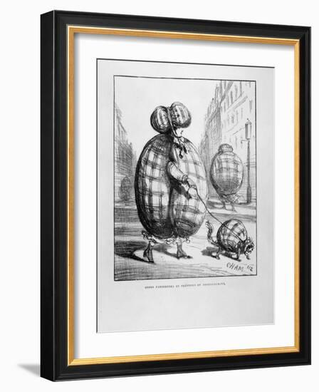 Album of the Siege by Cham and Daumier-Honore Daumier-Framed Giclee Print