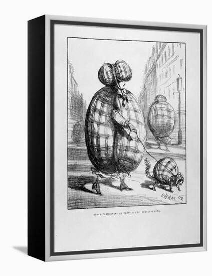 Album of the Siege by Cham and Daumier-Honore Daumier-Framed Premier Image Canvas