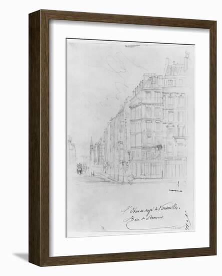 Album of the Siege of Paris, Shell of Cafe De Versailles, Rue De Rennes-Gustave Doré-Framed Giclee Print