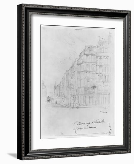 Album of the Siege of Paris, Shell of Cafe De Versailles, Rue De Rennes-Gustave Doré-Framed Giclee Print