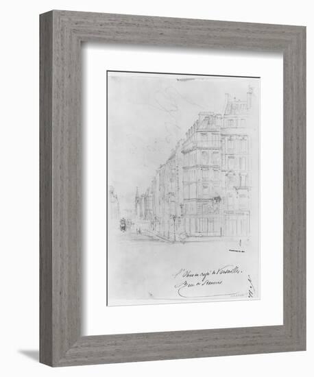 Album of the Siege of Paris, Shell of Cafe De Versailles, Rue De Rennes-Gustave Doré-Framed Giclee Print