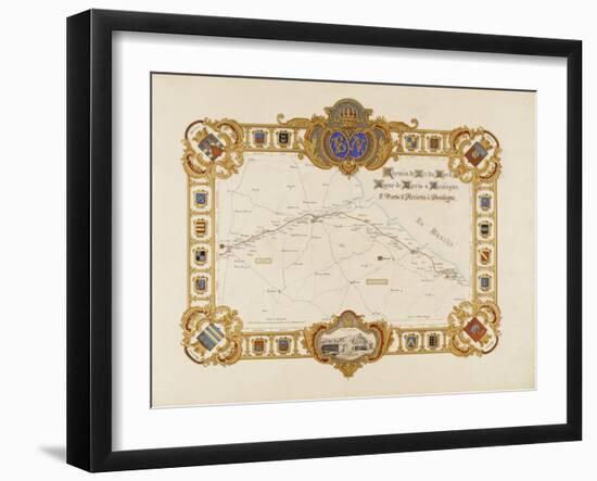 Album relié: Itinéraire et vues du chemin de fer du Nord-Edouard Denis Baldus-Framed Giclee Print