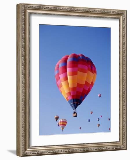 Albuquerque Balloon Fiesta, Albuquerque, New Mexico, USA-Steve Vidler-Framed Photographic Print