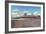 Albuquerque, New Mexico - View of Municipal Airport Admin Building-Lantern Press-Framed Art Print