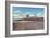 Albuquerque, New Mexico - View of Municipal Airport Admin Building-Lantern Press-Framed Art Print